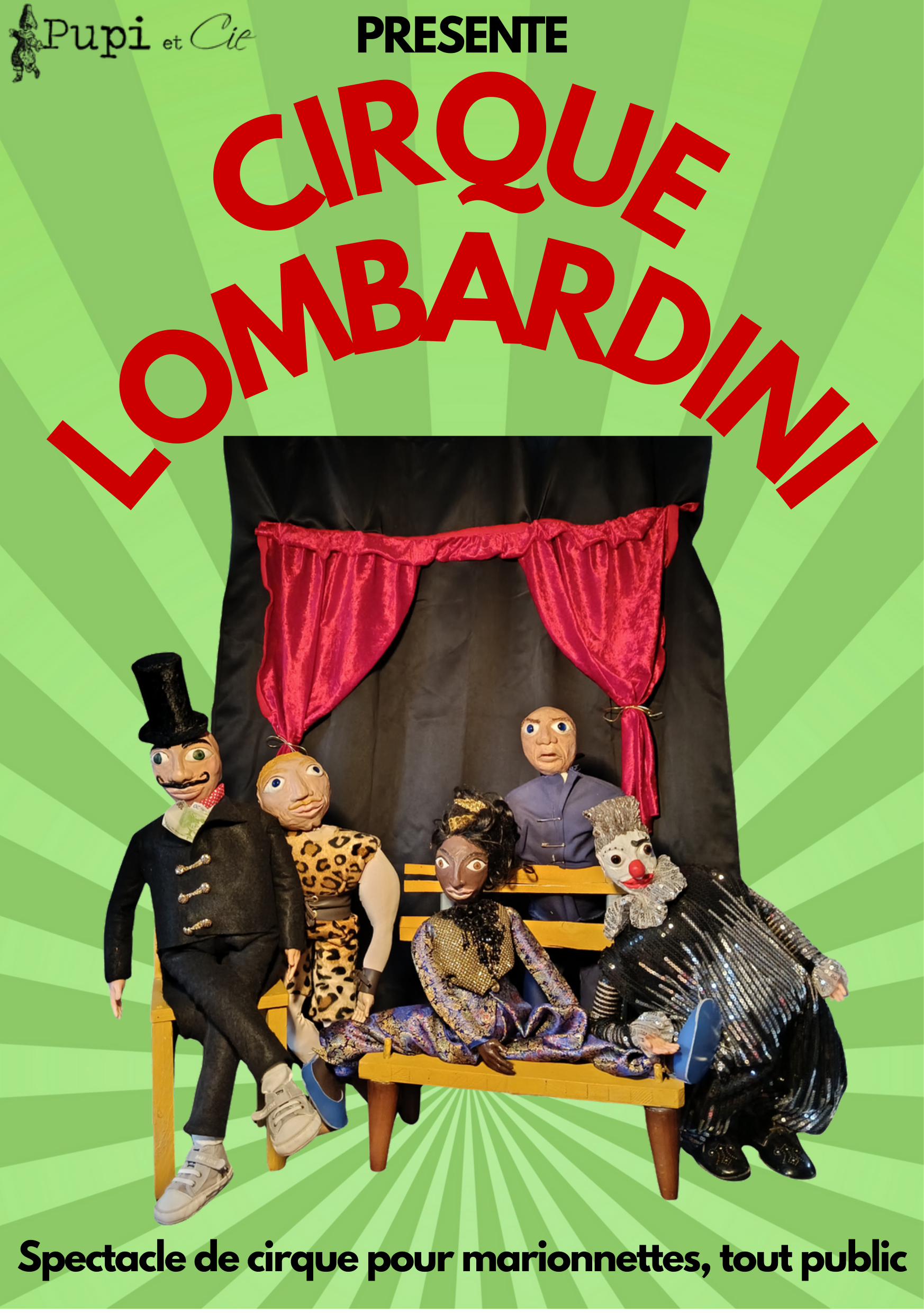 Présentation CIRQUE Lombardini par Pupi et Cie